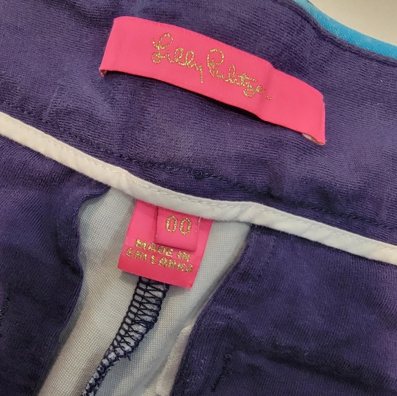 Lilly pulitzer size 00 shorts - Picture 4 of 4